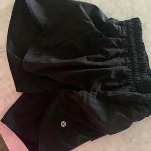 Lululemon 5 inch black shorts size 6